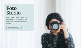 Gebrauchsfertiger Website-Builder Für Studiofotografie