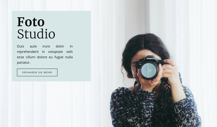 Studiofotografie WordPress-Theme