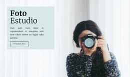 Menú CSS Para Estudio Fotográfico