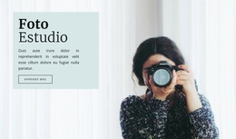 Estudio Fotográfico - Descarga De Plantilla HTML