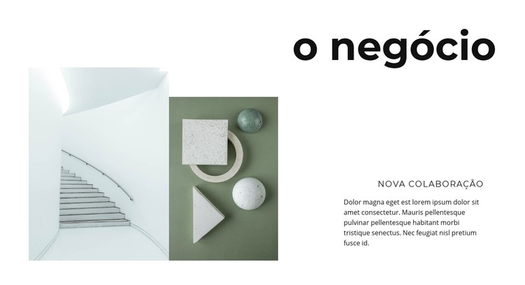 Desenvolvimento de novos negócios Template CSS