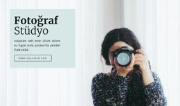 Stüdyo Fotoğrafçılığı - E-Ticaret Açılış Sayfası