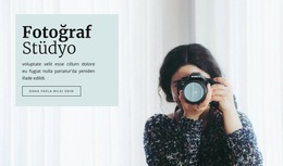 Stüdyo Fotoğrafçılığı - Basit Joomla Şablonu