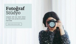 Stüdyo Fotoğrafçılığı - Çevrimiçi Şablonlar