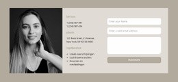 Contactformulier Voor Manager - Eenvoudige Websitebouwer