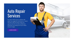 Web Page For Electrical Repair And Services