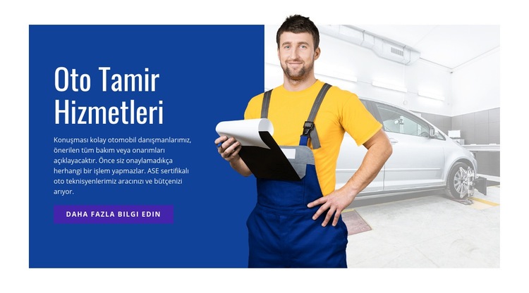 Elektrik tamiri ve hizmetleri Şablon