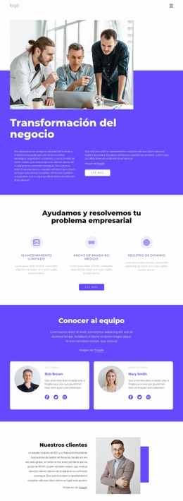 Firma De Consultoría De Gestión Global - Plantilla HTML5 Profesional
