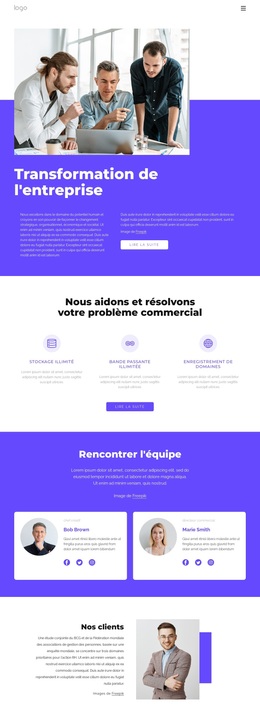 Cabinet De Conseil En Management Mondial – Thème WordPress