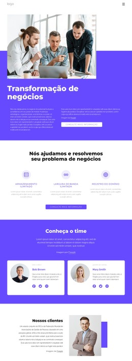 Empresa De Consultoria De Gestão Global Modelo De Site CSS Gratuito