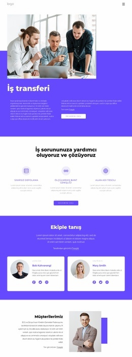 Küresel Yönetim Danışmanlığı Firması - Builder HTML