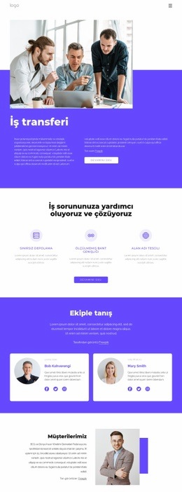 Küresel Yönetim Danışmanlığı Firması Web Sitesi Tasarımı