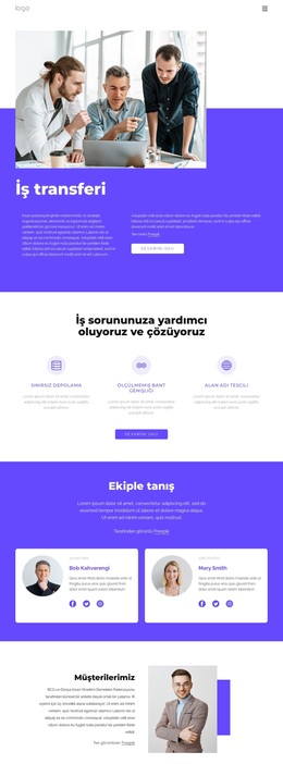Küresel Yönetim Danışmanlığı Firması - WordPress Teması