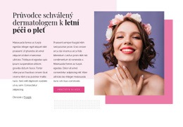 Letní Péče O Pleť – Drag & Drop Téma WordPress