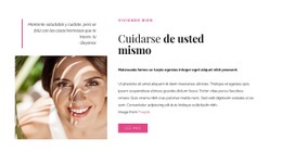 Buen Cuidado De Ti Mismo: Página De Destino Lista Para Usar