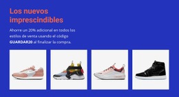 Tendencias De La Moda Deportiva: Página De Destino Moderna