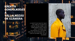 HTML Oldal Ehhez: Kreatív Az Üzleti Életben