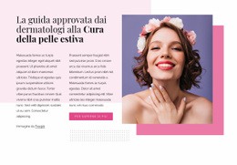 Cura Della Pelle Estiva - Generatore Di Siti Web Reattivi