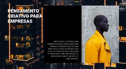 Criativo Nos Negócios - Design Profissional Personalizável