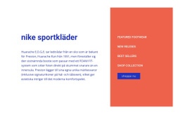 Gratis HTML För Nike Sportkläder