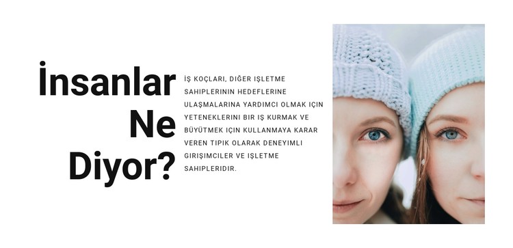 Kullanıcılarımızın görüşleri CSS Şablonu