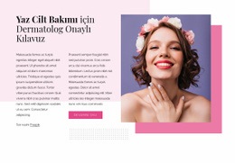 Yaz Cilt Bakımı - Online HTML Generator