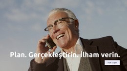 Başarılı Insanların Ilham Kaynağı Için HTML5 Teması