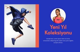 Yeni Yıl Koleksiyonu - E-Ticaret Açılış Sayfası