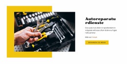 Automechaniker Zur Reparatur WordPress-Website
