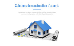 Page Web Pour Maisons Unifamiliales