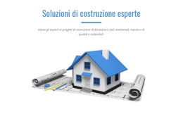 Case Unifamiliari - Modello HTML5 Professionale