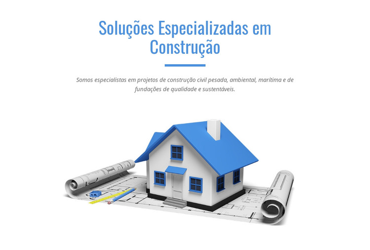 Casas unifamiliares Modelo HTML