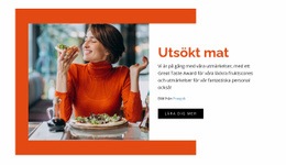Njut Av Lokal Frukost - Nedladdning Av Webbplatsmall