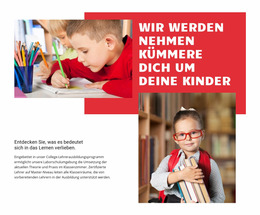 Schlüssel Zur Entwicklung Der Talente Von Kindern - Kostenlos Herunterladbare Joomla-Vorlage