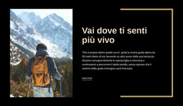 Non C'È Fine Alle Avventure - Modello Di Sito Web Gratuito