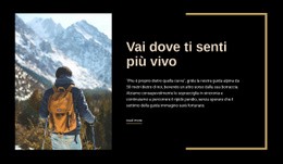 Non C'È Fine Alle Avventure - Sito Web Gratuito Di Una Pagina