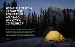 Układ CSS Dla Świetne Zajęcia Na Świeżym Powietrzu