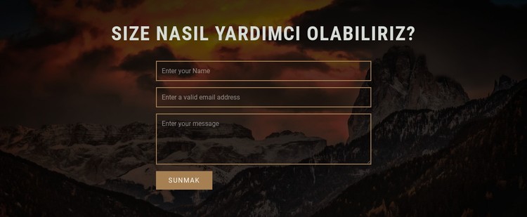 Size nasıl yardımcı olabiliriz CSS Şablonu