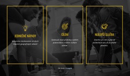 Bezplatná Šablona Návrhu Pro Vytváříme Výrazné Značky