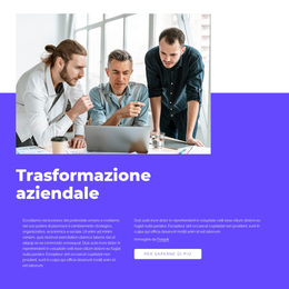 Il Nostro Lavoro È Trasformativo - Tema WordPress Semplice