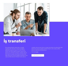 İşimiz Dönüştürücü - Bir Sayfalık HTML Şablonu