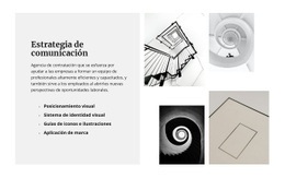 Estrategias Y Metas - Plantilla De Sitio Web Personal