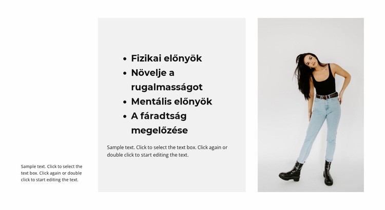 Egészség és szépség a közelben HTML Sablon