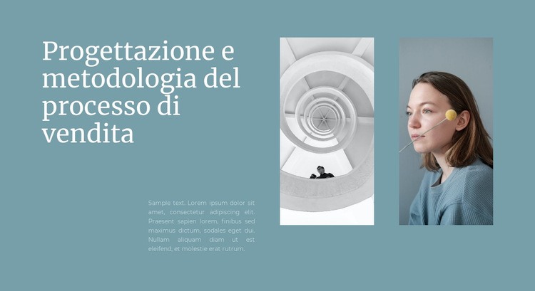 Metafore per il design Modelli di Website Builder