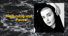 Bleib Ruhig Und Mach Eine Pause - Website-Vorlagen