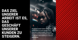 Das Ziel Der Arbeit - Premium-Website-Vorlage Für Unternehmen