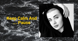 Most Creative HTML5 Template For Keep Calm And Pause