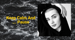 Keep Calm And Pause - Multi-Purpose One Page Template