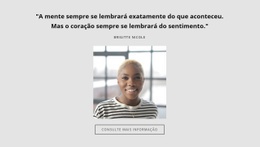 Obrigado De Nossos Clientes - Design Moderno Do Site