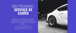 Oferecemos Serviços Automotivos - Tema WordPress De Arrastar E Soltar